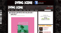 Desktop Screenshot of dyingscene.com